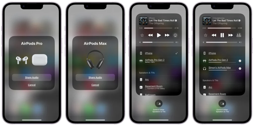 Conectar dos airpods o airiculares al iphone